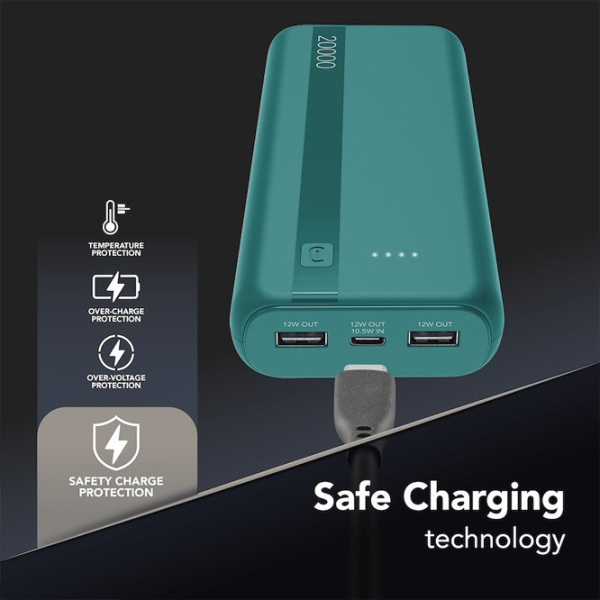 Power Bank Cellularline Essential 20000 mAh/ Blue photo 5
