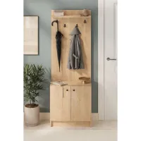 Dulap pentru antreu Bofigo 21-13-14 PAL / Sapphire Oak photo 3
