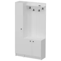 Dulap pentru antreu Bofigo 21-14-01 PAL / White