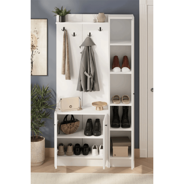 Dulap pentru antreu Bofigo 21-14-01 PAL / White photo 5