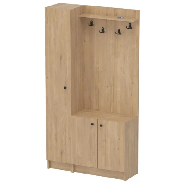 Dulap pentru antreu Bofigo 21-14-14 PAL / Sapphire Oak photo 1