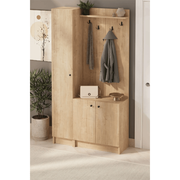 Dulap pentru antreu Bofigo 21-14-14 PAL / Sapphire Oak photo 2