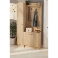 Dulap pentru antreu Bofigo 21-14-14 PAL / Sapphire Oak photo 2