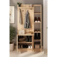 Dulap pentru antreu Bofigo 21-14-14 PAL / Sapphire Oak photo 4