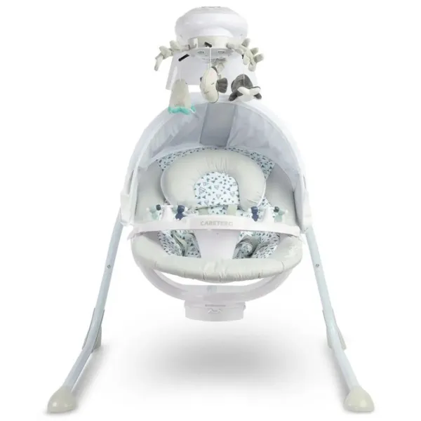 Leagăn pentru bebeluși Caretero Raffi (8093) 12 kg/ Gray photo 3