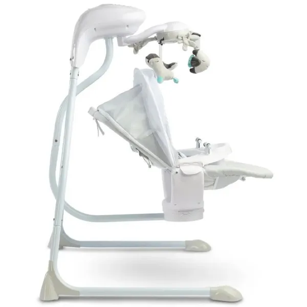 Leagăn pentru bebeluși Caretero Raffi (8093) 12 kg/ Gray photo 6