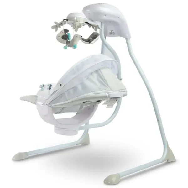 Leagăn pentru bebeluși Caretero Raffi (8093) 12 kg/ Gray photo 8