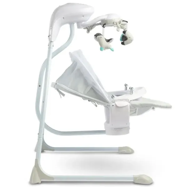 Leagăn pentru bebeluși Caretero Raffi (8093) 12 kg/ Gray photo 9
