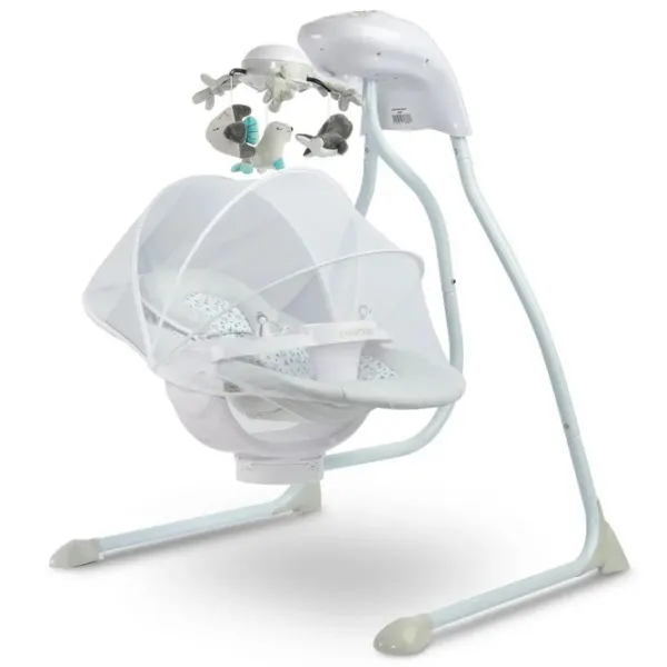 Leagăn pentru bebeluși Caretero Raffi (8093) 12 kg/ Gray photo 10
