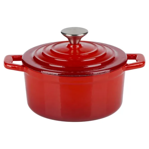 Кастрюля Alpina Enameled Cast Iron 0.8л Чугун / Красный photo 1