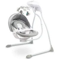 Leagăn pentru bebeluși Caretero Raffi (8094) 12 kg/ Graphite photo 5