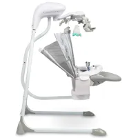 Leagăn pentru bebeluși Caretero Raffi (8094) 12 kg/ Graphite photo 7