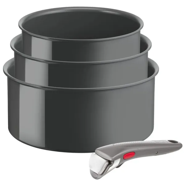 Набор кастрюль Tefal Ingenio Renew 2.2л Алюминий / Черный photo 1
