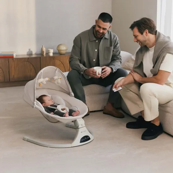 Leagăn pentru bebeluși Kikka Boo TULSY (KBTULS00BEG0000) / Beige photo 3
