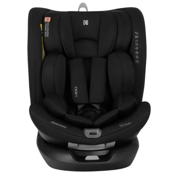 Scaun auto Kikka Boo i-Roll  0 luni - 12 ani / 36 kg / Black photo 3