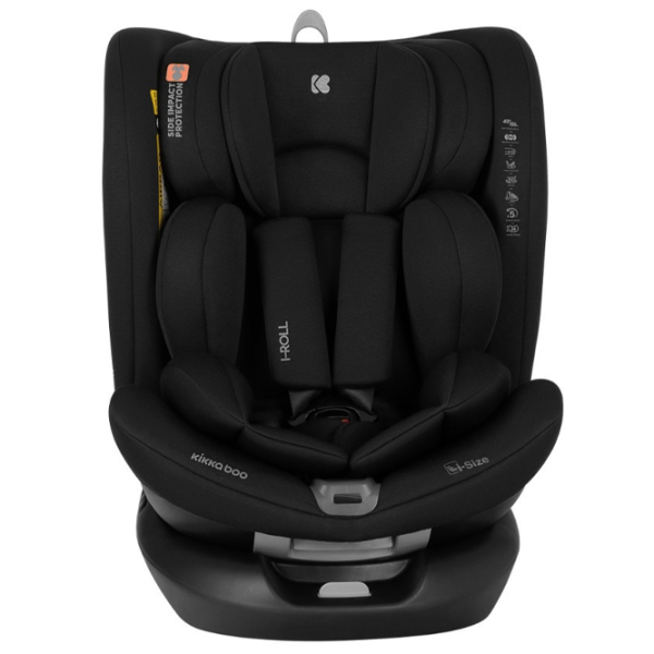 Scaun auto Kikka Boo i-Roll  0 luni - 12 ani / 36 kg / Black photo 3