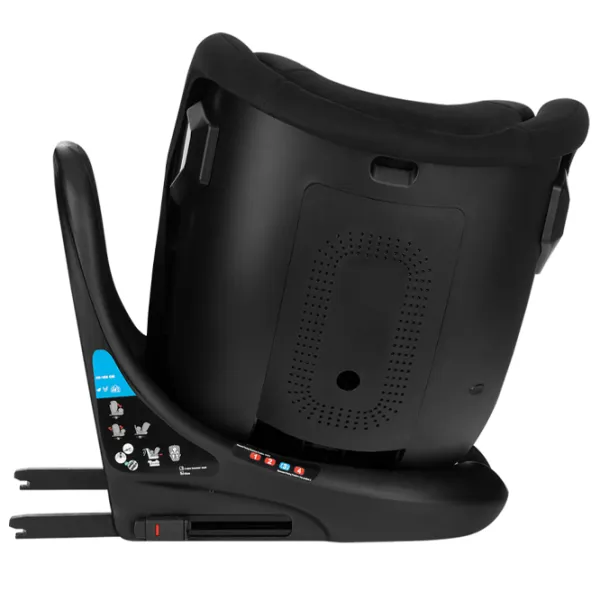 Scaun auto Kikka Boo i-Roll  0 luni - 12 ani / 36 kg / Black photo 4