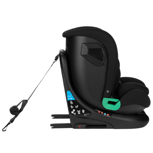 Scaun auto Kikka Boo i-Roll  0 luni - 12 ani / 36 kg / Black photo 7