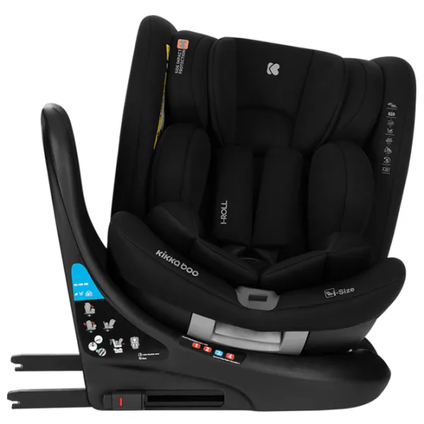 Scaun auto Kikka Boo i-Roll  0 luni - 12 ani / 36 kg / Black photo 11