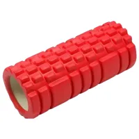 Ролик для пилатеса Arenasport Grid Combi Roller Красный / ЭВА