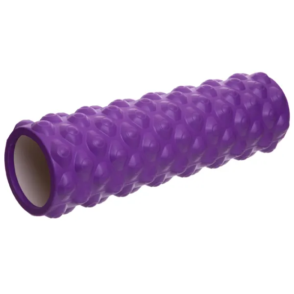 Ролик для пилатеса Arenasport Grid Bubble Roller Фиолетовый / ЭВА photo 1