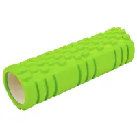 Ролик для пилатеса Arenasport Grrid Spine Roller Зеленый / ЭВА