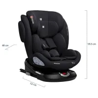 Scaun auto Kikka Boo i-Felix 0 luni - 12 ani / 36 kg / Black photo 10