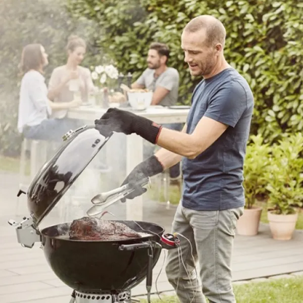 Grătar Weber Master-Touch E-5770 GBS Premium W17301004 Cărbuni / Mobil photo 11