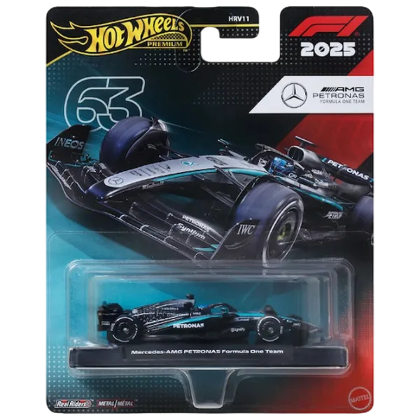 Mașină Hot Wheels Formula 1: Mercedes-benz JKD80  / / White Black photo 1