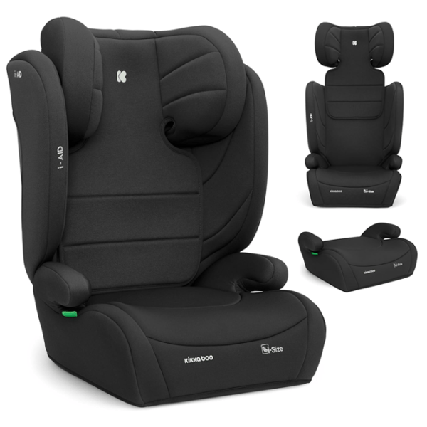 Scaun auto Kikka Boo i-Aid i-Size  3.5 ani - 12 ani / 36 kg / Black photo 2