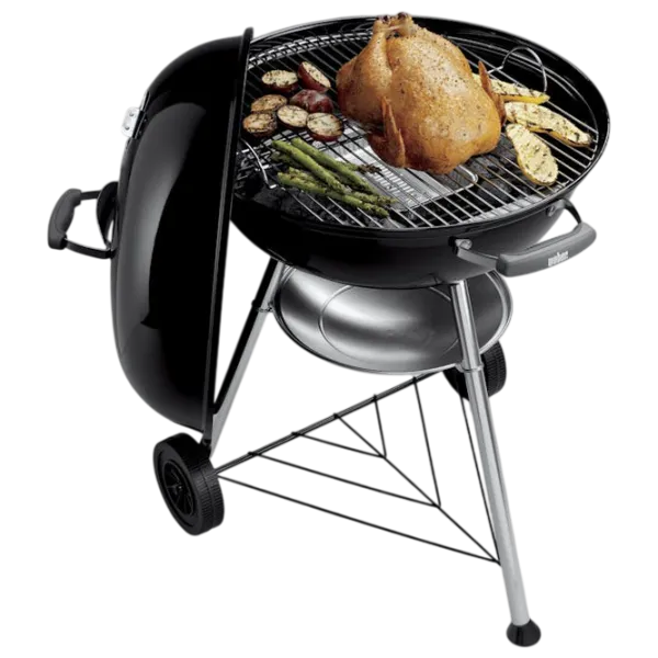 Grătar Weber Compact Kettle 57 W1321004 Cărbuni / Mobil photo 2