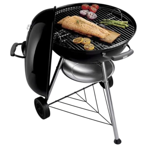 Grătar Weber Compact Kettle 57 W1321004 Cărbuni / Mobil photo 3