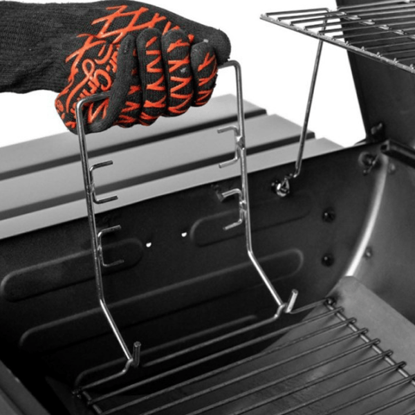 Grătar Wrangler Char-Griller CG-E2823 Brichete, cărbuni / Mobil photo 5