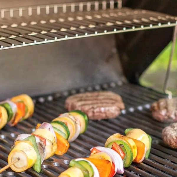 Grătar Wrangler Char-Griller CG-E2823 Brichete, cărbuni / Mobil photo 8