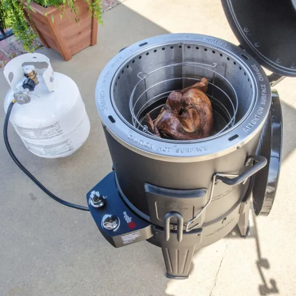 Grătar Char-Broil Big Easy 3in1 TRU-Infrared 16102040 Gaz / Mobil photo 8