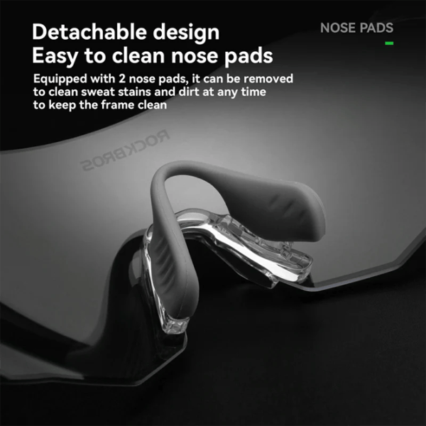 Солнечные очки Rockbros Polarized Cycling Sunglasses Фиолетовый White photo 5