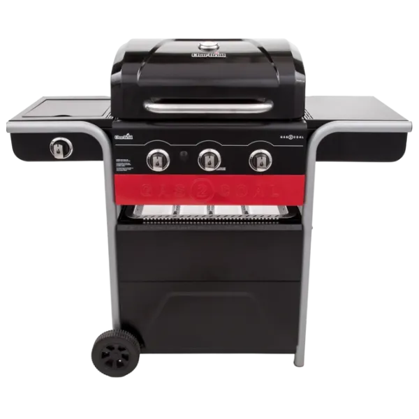 Мангал Char-Broil Gas2Coal 3 Burner Hybrid 468300618 Газ / Мобильный photo 1