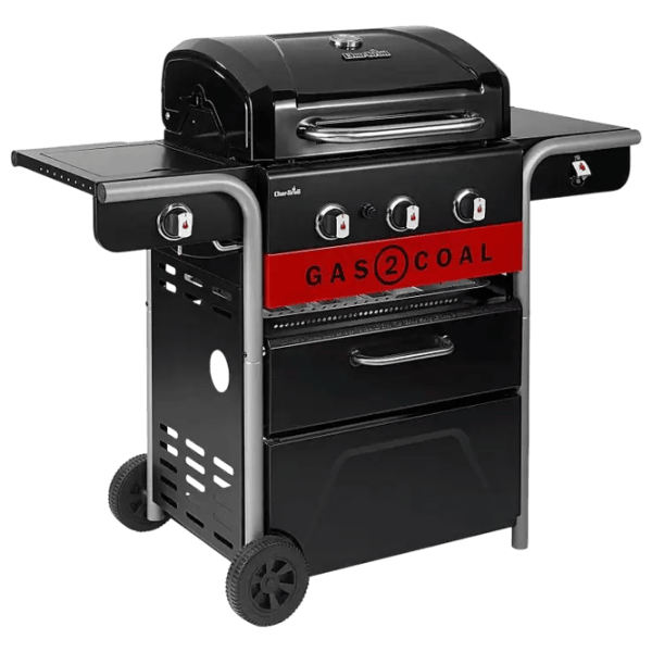 Мангал Char-Broil Gas2Coal 3 Burner Hybrid 468300618 Газ / Мобильный photo 3