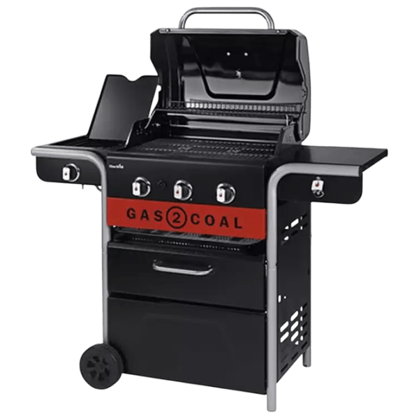 Мангал Char-Broil Gas2Coal 3 Burner Hybrid 468300618 Газ / Мобильный photo 4