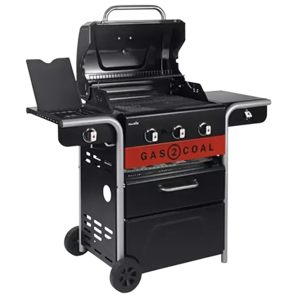 Мангал Char-Broil Gas2Coal 3 Burner Hybrid 468300618 Газ / Мобильный photo 5