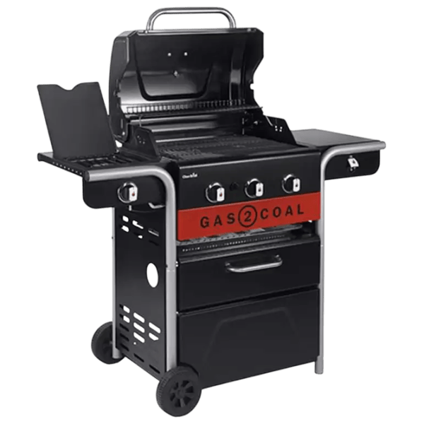 Мангал Char-Broil Gas2Coal 3 Burner Hybrid 468300618 Газ / Мобильный photo 5
