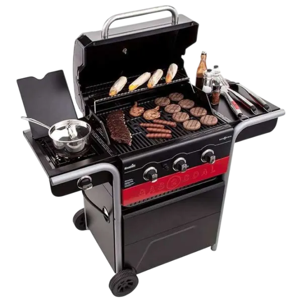 Мангал Char-Broil Gas2Coal 3 Burner Hybrid 468300618 Газ / Мобильный photo 6