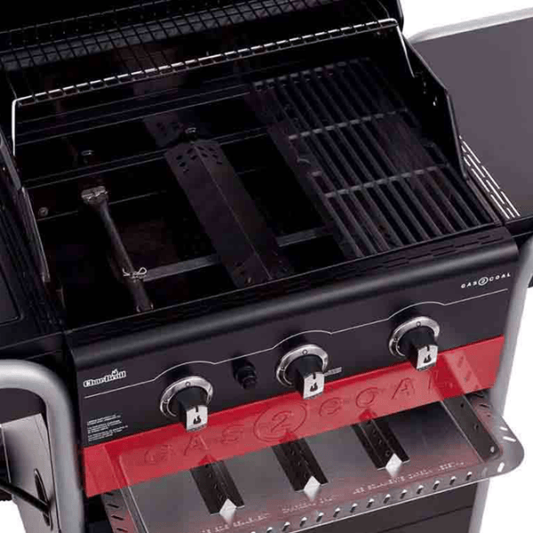 Мангал Char-Broil Gas2Coal 3 Burner Hybrid 468300618 Газ / Мобильный photo 8