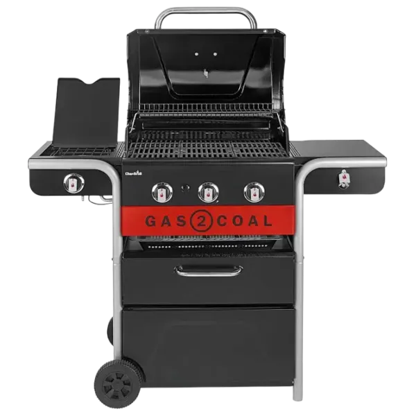 Мангал Char-Broil Gas2Coal 3 Burner Hybrid 468300618 Газ / Мобильный photo 10