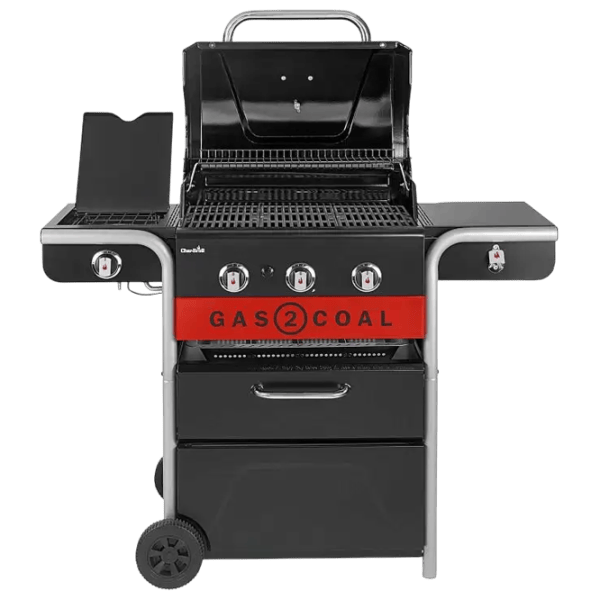 Мангал Char-Broil Gas2Coal 3 Burner Hybrid 468300618 Газ / Мобильный photo 10