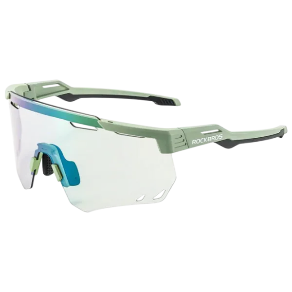 Солнечные очки Rockbros SP323 Classic Sports Cycling Photochromic Green Черный photo 1