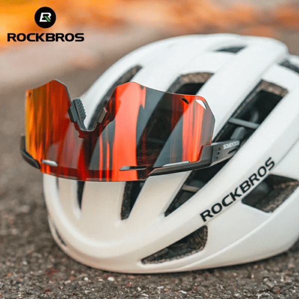 Солнечные очки Rockbros SP323 Classic Sports Cycling Photochromic Green Черный photo 5