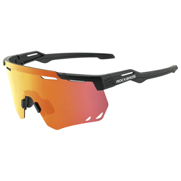 Солнечные очки Rockbros SP323 Classic Sports Cycling Polarized Red Черный photo 1