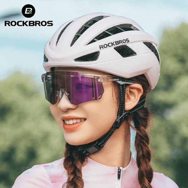 Солнечные очки Rockbros SP323 Classic Sports Cycling Polarized Red Черный photo 4
