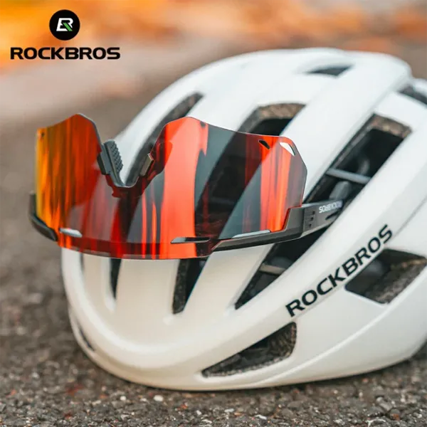 Солнечные очки Rockbros SP323 Classic Sports Cycling Polarized Red Черный photo 5